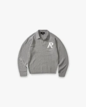 Knitted Boucle Polo